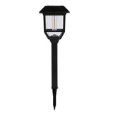 Berkley Jensen 5 Pack Solar LED Pathway Lights 15 Lumen- Graphite Black