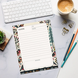 DipaliZ Birds Daily Planner Notepad - Recycled Paper