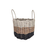 Authentic Maine Lobster Rope Storage Black, Brown, Tan Ombre - FREE SHIPPING