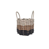 Authentic Maine Lobster Rope Storage Black, Brown, Tan Ombre - FREE SHIPPING