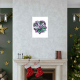 Tradescantia Nanouk Botanical Print – Unframed Wall Art