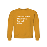 LemonLime, ThaiCon, Aurea & Albo Plant Lover Sweatshirt – Organic Cotton Raglan