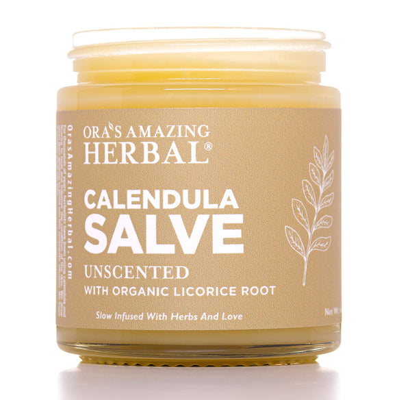 Calendula Salve with Castor Oil and Licorice