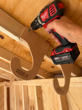 Ceiling Mounted Weed Wacker Rack