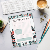DipaliZ Dogs Daily Planner Everyday Organization 6x9in