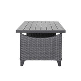Lassen Wicker Coffee Table