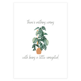 There’s Nothing Wrong With Being A Little Variegated Greeting Card #2 – Blank Inside With Envelope, 5" x 7"