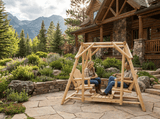 Double Benches Swing for Patio
