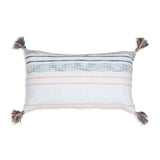 Tylanne 12X22" Handwoven Recycled Outdoor Throw Pillow