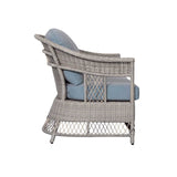 Shell 4-Piece Wicker Sofa Set