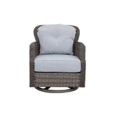 Tenaya 4-Piece Firepit Set with Swivel Rocking Chairs