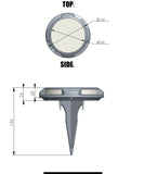 Energizer 10-pc Solar Disc Lights Multi-Direction 20 Lumen
