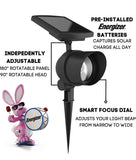 Energizer 2 Pack Spot Light Solar 45-Lumen Metal Outdoor Waterproof LED Landscape