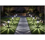 Energizer 8 Pack 3-in-1 Solar Pathway Lights with 360-degree 15 Lumen