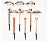 Energizer LED Solar Pathway Lights New Model , 8-pack Powered By Energizer