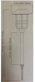 Energizer (SmartYard) 8-Pack Solar Pathway Lights – 10 Lumen Warm White LED, Aluminum & Glass, Dusk-to-Dawn Outdoor Landscape Lights