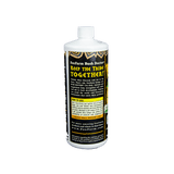 Bottle of FoxFarm Bush Doctor fertilizer on a dark gray background