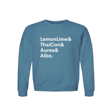 LemonLime, ThaiCon, Aurea & Albo Plant Lover Sweatshirt – Organic Cotton Raglan