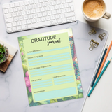 DipaliZ Floral Gratitude Journal Notepad Versatile Sizes