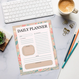 DipaliZ Flower Power Notepad Vibrant Style Daily Planning