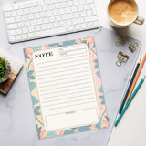 DipaliZ Foliage Daily Planner Notepad Creative Genius 6x9