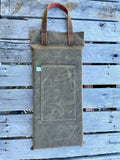 Garden Kneeler Pad - Waxed Canvas Garden Pad