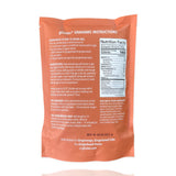 Orange gJules Grahams instructions packaging with nutrition facts label on a white background