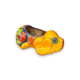 Talavera Dog Planter | Hand-Painted Mexican Pottery Decor