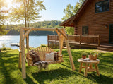 Handcrafted Patio Wooden Swing