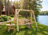 Handcrafted Patio Wooden Swing
