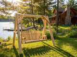 Handcrafted Patio Wooden Swing