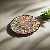 Colorful Talavera Dinnerware Set | 12-Piece Plate Set