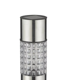 High End Modern Stainless Steel Solar Powered LED Bollard Pathway  Light -15 Pack