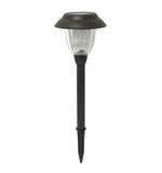 Member’s Mark 10-Pack Solar LED Pathway Lights, 10 Lumens, Stainless Steel & Glass, Oil-Rubbed Bronze Dusk-to-Dawn Landscape Lights