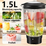 6-in-1 Electric Stand Mixer with 6.3-Quart Stainless Steel Bowl