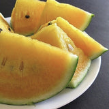RARE Heirloom Organic YELLOW FLESH Moon and Stars Watermelon Seeds (Sun, Moon and stars Watermelon) Seeds