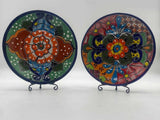 8" Talavera Dinner Plate | Hand-Painted Mexican Folk Art Dish