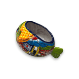 Small Talavera Fish Planter | Hand-Painted Mexican Statue Pottery