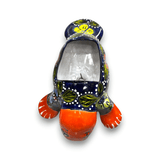 Mexican Handmade Seal Planter | Colorful Talavera Seal