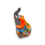 Medium Handmade Talavera Elephant Planter | Colorful Animal Art