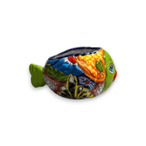 Small Talavera Fish Planter | Hand-Painted Mexican Statue Pottery