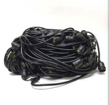 48Ft Pro Vintage Edition Plug-In Outdoor Heavy Quality 40W Commercial String Lights-15 Bulbs