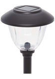 Energizer Solar Outdoor Pathway Lights Stainless Steel And Glass LED Lights- 8 Pack