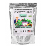 JP’s Secret Stuff™ All-Purpose Organic Fertilizer 3-3-3 (4 lb) - OMRI (US Only)
