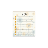 DipaliZ Floral Planner Notepad Tear Away Pages 5.5x6