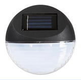 Living Accents  Black  Deck Solar Lights Powered  LED  Utility Light 4 Pack