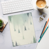 DipaliZ Forest Landscape Notepad Tear-away Pages 6x9