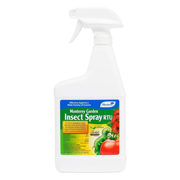 Go Solution Insecte Monterey Garden Insect Spray Ready To Use (Qt)
