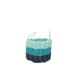 Lobster Rope Storage Basket Navy Blue, Teal, Seafoam - FREE SHIPPING