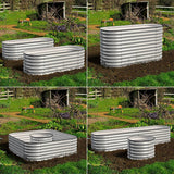 🎉 Olle 4-Style Modular Galvanized Raised Garden Beds [Build 1 of 4 Configurations]